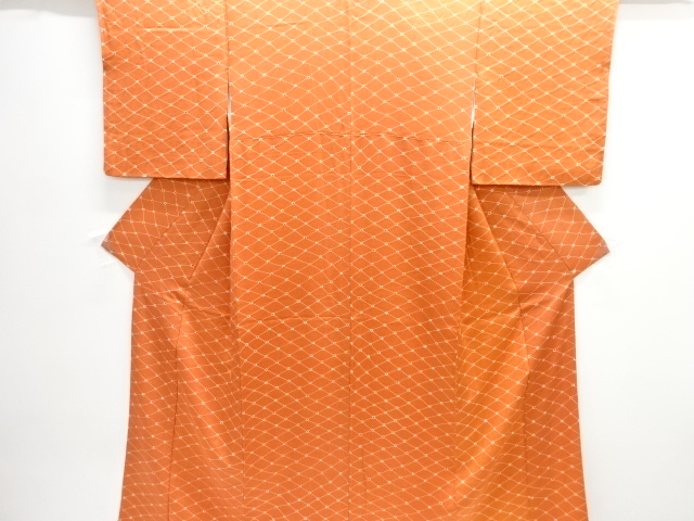 JAPANESE KIMONO / KOMON / SHIBORI / MESH PATTERN